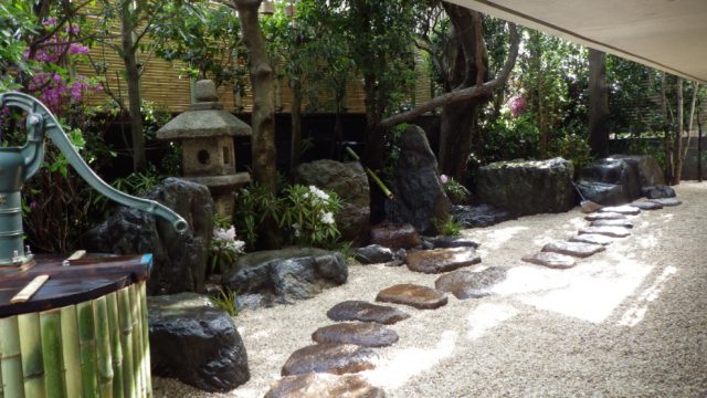 画像：造園工事